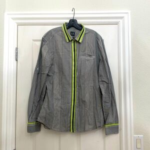 Armani Exchange size L long sleeve button down great condition